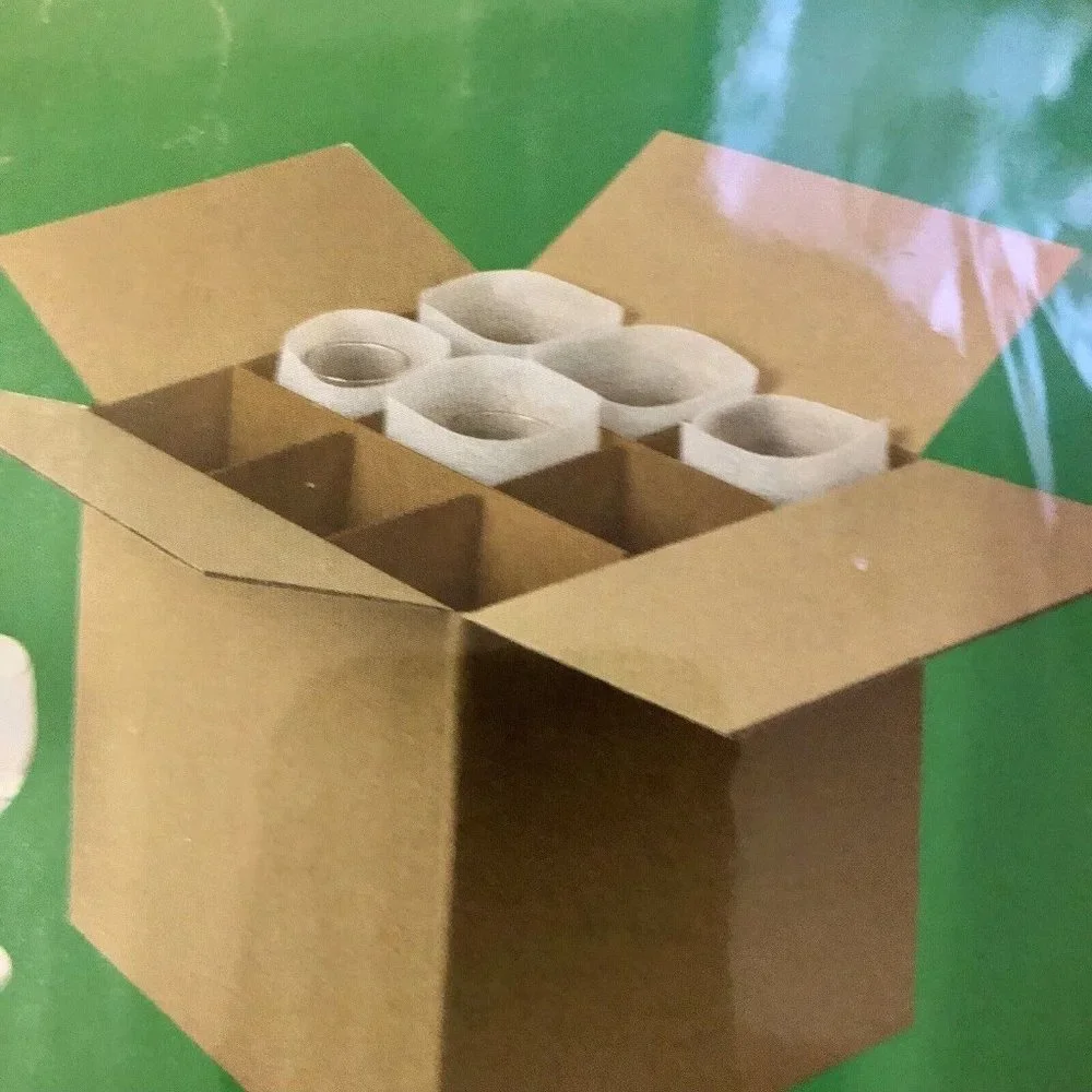 Duck Brand Glass Kits NEW Packing Dividers Foam Pouches